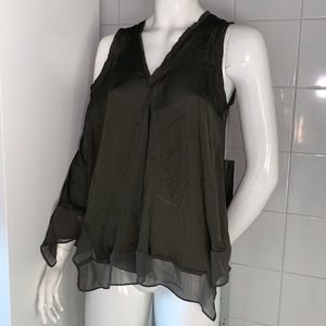 BodySkim Flowy Handkerchief Trapeze Tank. Romantic! Vera Wang S